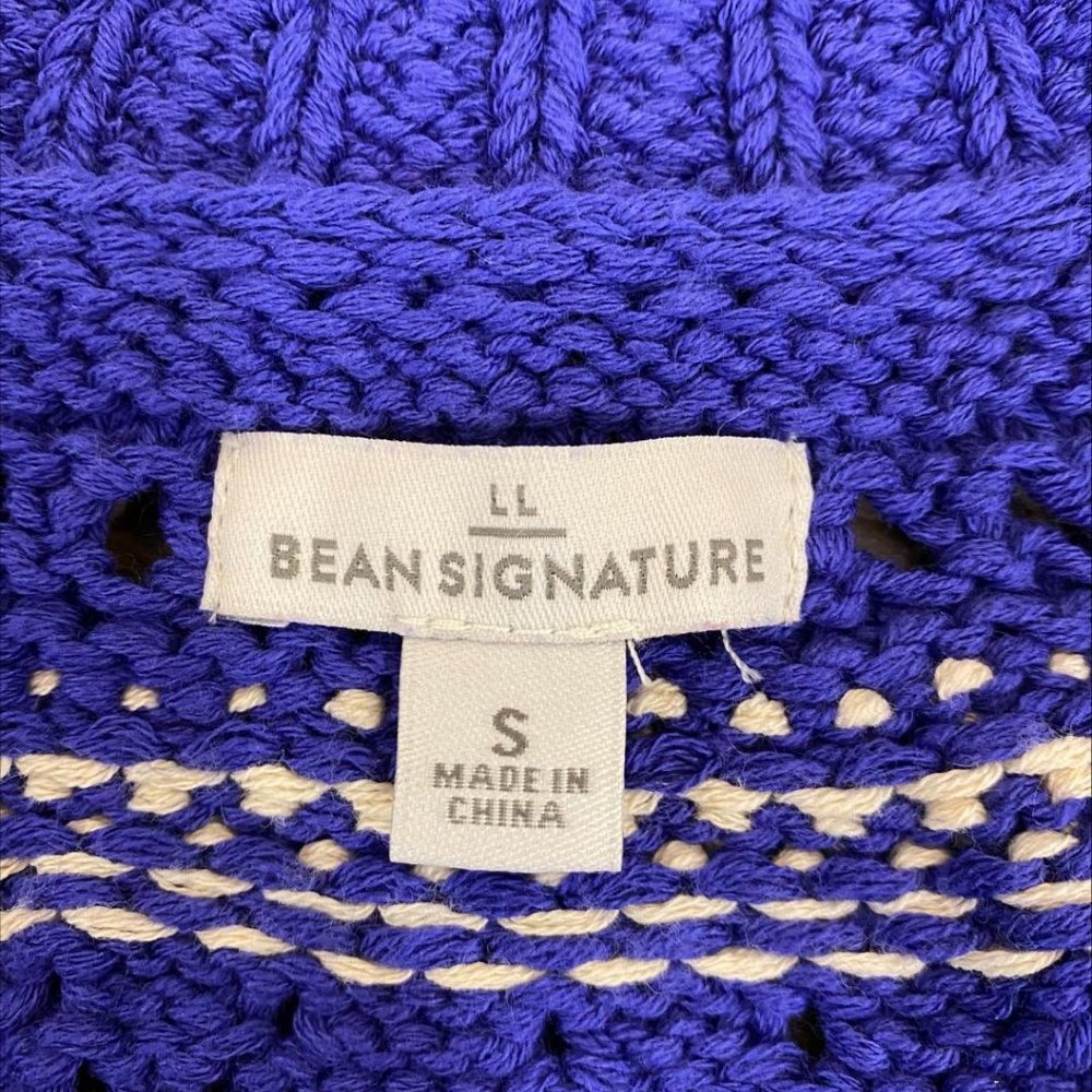 Women's Signature Cotton Fisherman Sweater Cardigan - Picture 3 of 3